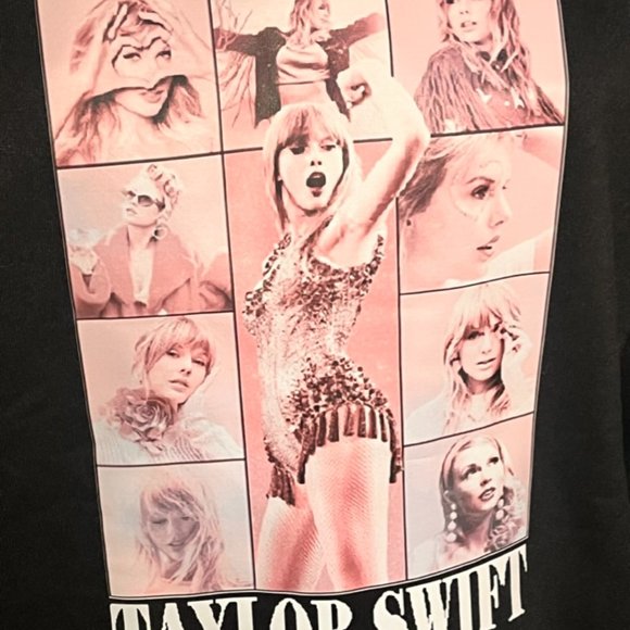 Taylor Swift Lover tour Black and Pink Sweater - Picture 2 of 4